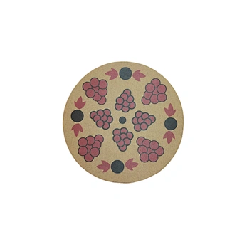 Cute Logo Printing High Quality Paper Cup Pads Customized Wholesale Paper Coaster